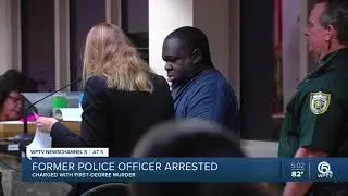Former Riviera Beach police officer arrested for first-degree murder