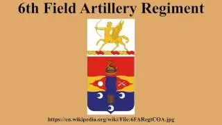 6th Field Artillery Regiment