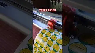 Skycut C24 Plotter Se Sticker Cutting Kia | Sticker Manufacturing #sticker #shorts