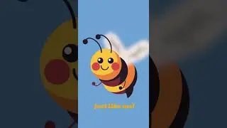 Honey Bee Song for Kids | Nursury Rhymes and Nature Fun 🐝