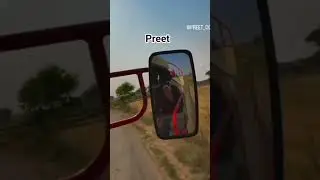 Preet combine btao khaa chal rahi hai khaa ko location hai btao #virelshorts #harvasting