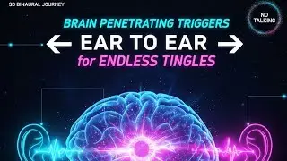 Binaural ASMR Brain Penetrating Triggers for Non-Stop Tingles (No Talking )