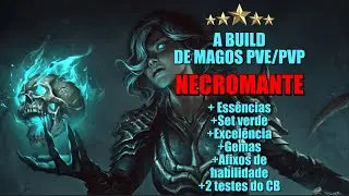 A nova build de invoca&ccedil;&atilde;o PVE/PVP de MAGOS para NECROMANTE, &eacute; muito cremoso! Diablo Immortal