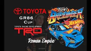 Toni Breidinger X Hot Wheels 2024 Toyota GR86 Cup