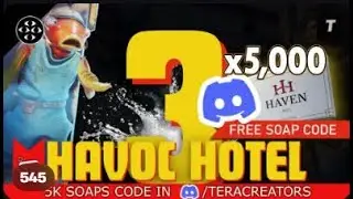 Havoc Hotel 3 CODES | Get 5000 Soaps for FREE | Map Code: 0335-8436-1670