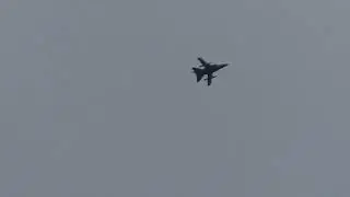 A German Tornado ANGRY flight making some Noise over my house!
