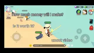 Fishing Golden rod until it broke - Play Together