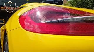 ASMR detail, single stage enhancement detail and ceramic coating on this porsche cayman