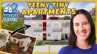 A TINY Apartment Complex! | House Flipper 2 Sandbox Mode Studio Apartments Build