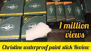 Honest Review | Christine Waterproof paint Stick & oil free pancake