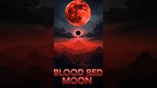 Blood Red Moon Eclipse  Lunar Eclipse #bloodmoon #redmoon #uzbek #usa  #youtubeshorts