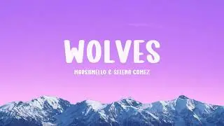 Marshmello, Selena Gomez &ndash; Wolves (Lyric Video)