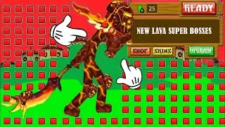 INSANE UPDATE! Epic LAVA SUPER BOSS in Classic Campaign Unstoppable Power! - MOD STICK WAR LEGACY