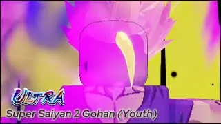 Ultra Super Saiyan 2 Gohan Youth but in Roblox