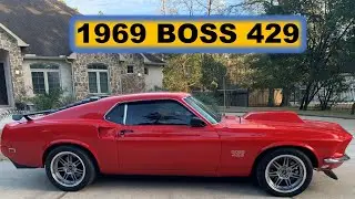 1969 Ford Mustang Boss 429 Big Cam Idling