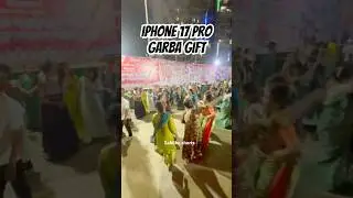 Apple 17 pro garba gift 😍😨.  #shortsfeed #minivlog #ekmotahathighumechala #viral #vlog #shorts