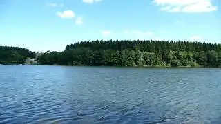 Talsperre Stausee bei Bütgenbach (Belgien) -