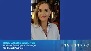 Inga Valerie Wellings, CS Global Partners | InvestPro UAE Dubai 2020