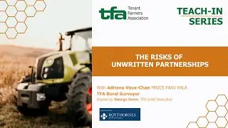 The Hidden Risks Involved in Unwritten Farm Partnerships | TFA Teach-In