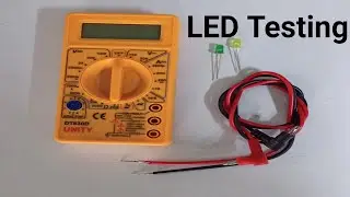 How to check LED with Multimeter? #shorts