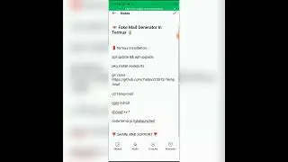 Fake Mail Generator on Android with #Termux