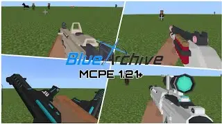 BA-Bedrock 3D Addon Guns Project GDD Update Minecraft 1.21+