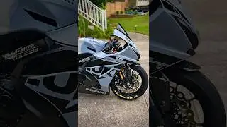 2022 Suzuki Gsxr Cold start | Idle | Full Titanium Exhaust
