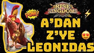 Değeri Bilinmeyen G&uuml;&ccedil;l&uuml; Komutan LEONiDAS🤩 HAKKINDA HERŞEY - RiSE OF KiNGDOMS - Leonidas REHBERİ