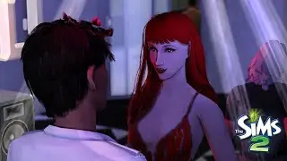 nina becomes a VAMPIRE 🔪 pleasantview | the sims 2
