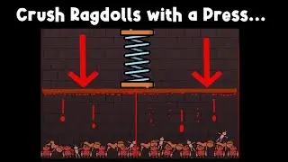 Ragdoll vs Press  (🩸Pure Gore🩸)