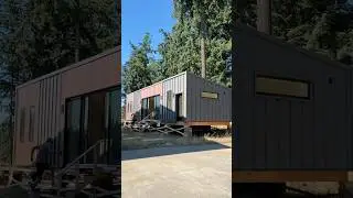 Inside the 800 Square Foot Steel Frame Prefab Home #hometour