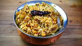 Tasty Vaangi Bhat - Best Lunch Recipes!