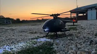MD 500 Little Bird Rc Copter FPV on board Footage!! #rcera #helidirect #fpv