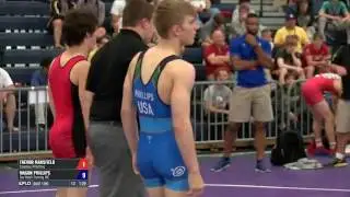 63 RR Rnd 1 - Trevor Mansfield (Caveman Wrestling) vs. Mason Phillips (Top Notch Training WC)
