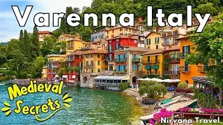 VARENNA, Italy 2025 &bull; Hidden Gems of Lake Como &bull; Aerial Views, Medieval Castles & Local Secrets!