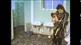 Rowan Atkinson Punk in Toilet sketch  Not the Nine O'Clock News
