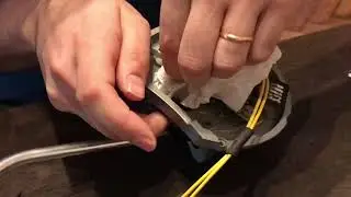 Technics SL-1600, servicio del elevador del brazo (Tonearm lifter service)