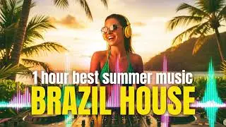 🇧🇷 Brazil House Vibes 2025 | Samba, Bossa & Deep House Mix for Summer Parties & Tropical Nights