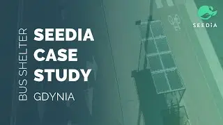 SEEDiA Bus Shelter powered by solar energy in Gdynia