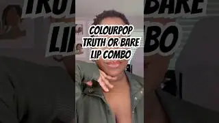 COLOUR POP lip combo #lippies #lipswatches #lipcombo #colourpop #truthorbare #lippencils