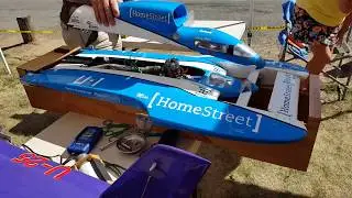 Scale R/C Hydroplane Racing Pit Tour - 2018 RCUnlimiteds Bernie Little Memorial