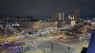 Philadelphia - New Year 2026 / New Year&rsquo;s Eve 2025 [Logan Square Cam / View]