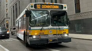 [MBTA] Route 92 - Full Outbound Ride | Yoshi's Ride Series | SPECIAL REQUEST [HD]