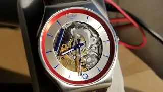 Распаковка часов Swatch 007 Q! [Ограниченная серия &laquo;Джеймс Бонд: Не время умирать&raquo;]