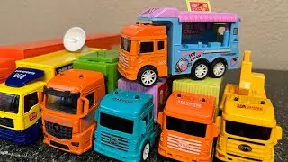 TOYS Cars Review BOX full of TRUCK toys,CAMIONES ni&ntilde;os #trucktoy #unboxing #camiones #toys #cartoys