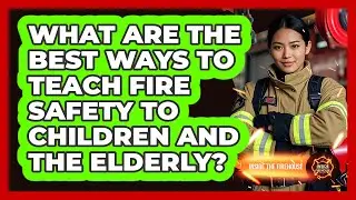 What Are The Best Ways To Teach Fire Safety To Children And The Elderly? - Inside the Firehouse