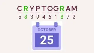 Cryptogram Daily Challenge October 25 2024 - 'Welcome to Vienna' Answers