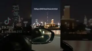 Riding a Ferrari Roma in Dubai #car #driving #night #dubai #ferrari
