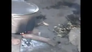 Our Mud Kitchen Where All Cooking is Done