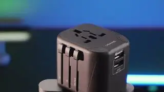 USAMS CC173 T55 12W Dual USB Universal Travel Charger (US/AU/EU/UK)
